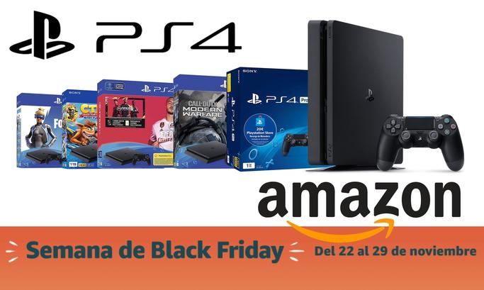 Black Friday 2019: packs PS4 rebajados en Amazon. La consola de Sony, más barata que nunca