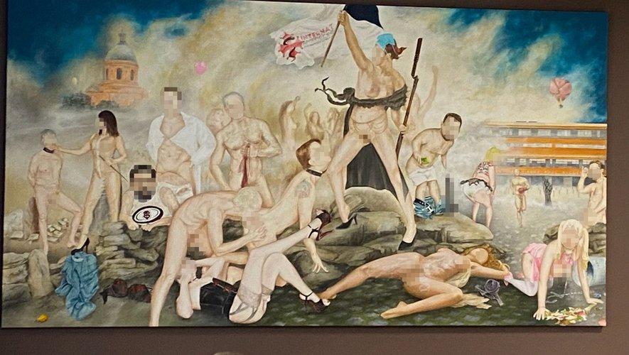 Toulouse : la fresque pornographique toujours accrochée dans la cantine des internes en médecine du CHU de Purpan