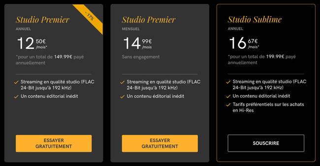 Qobuz baisse ses prix : l'abonnement Studio Premier passe à 14,99 €/mois | iGeneration