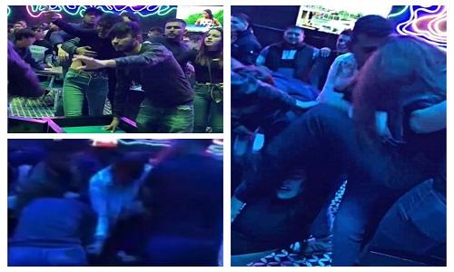 Women fight in a bar of Escobedo and the video goes viral