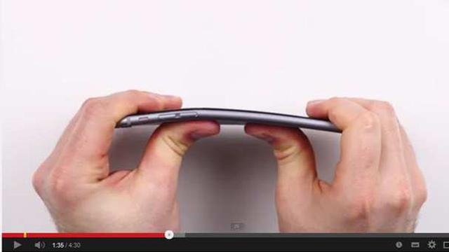 An iPhone 6 a little too flexible | The echoes