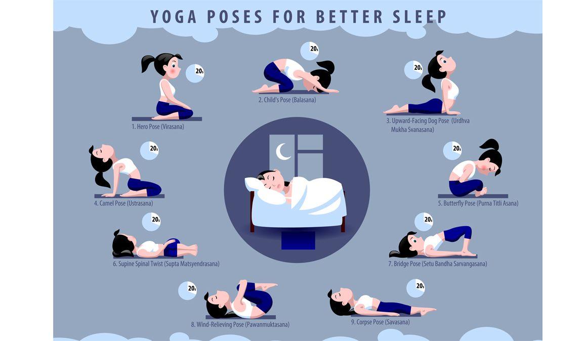 Yoga para descansar: posturas (y otros consejos) para ayudarte a dormir mejor