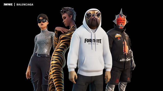 In Fortnite, you will be able to wear Balenciaga