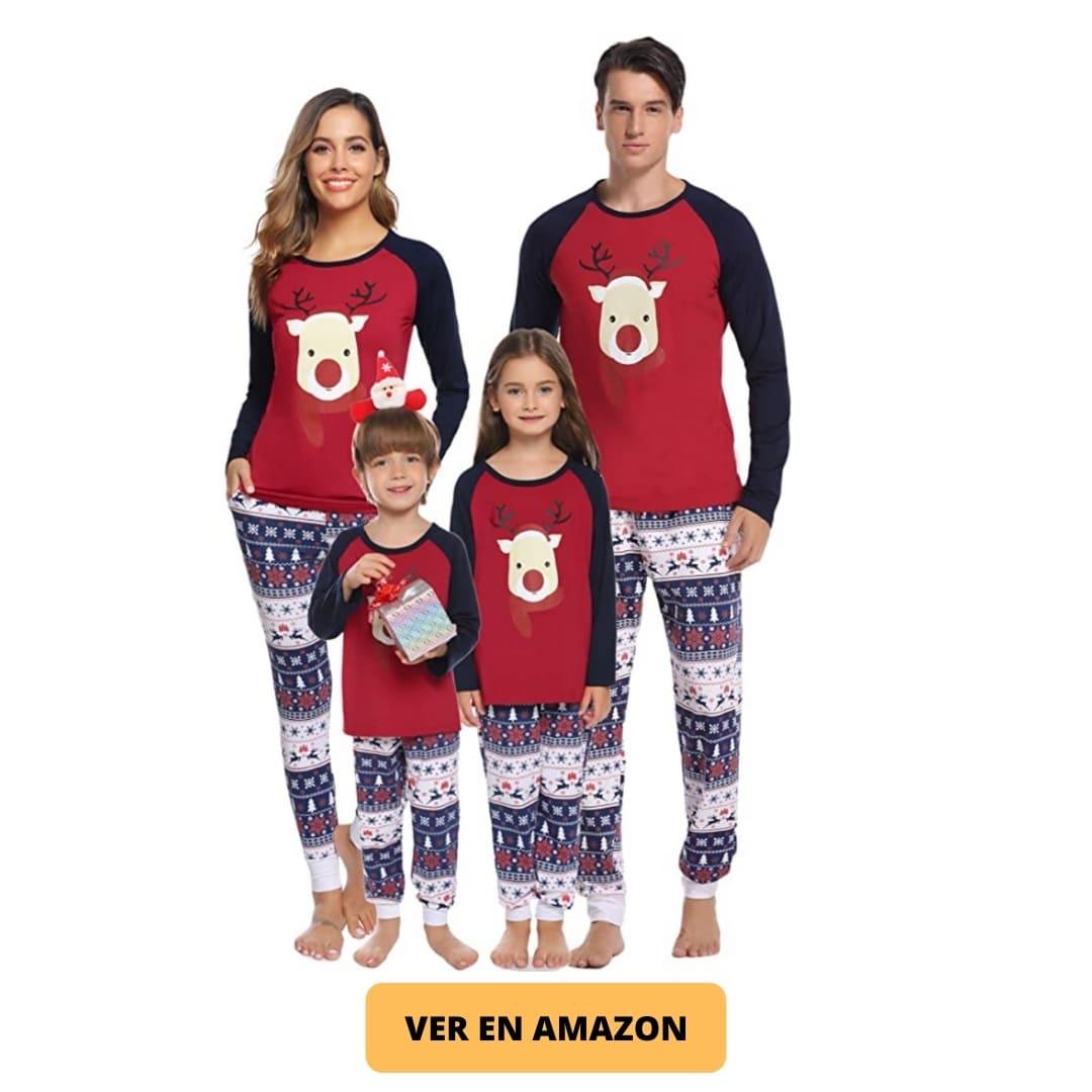 Nueve pijamas de Navidad para adultos, niños o conjuntar en familia