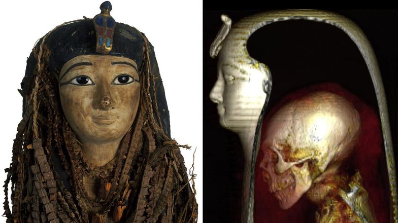 Revelan los secretos de la momia robada por ladrones de tumbas hace 3.000 años