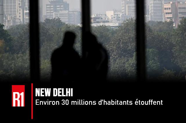 Les habitants de New Delhi suffoquent à nouveau, piégés par un épisode de pollution extrême 