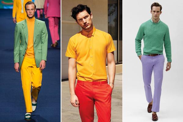 Blocking color: What is and how should a man use it?