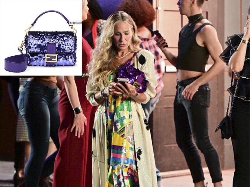 Carrie Bradshaw vuelve a elegir el bolso baguette, el ítem fashionista que cambió la historia de Fendi