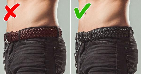 5 mistakes not to make when wearing a belt