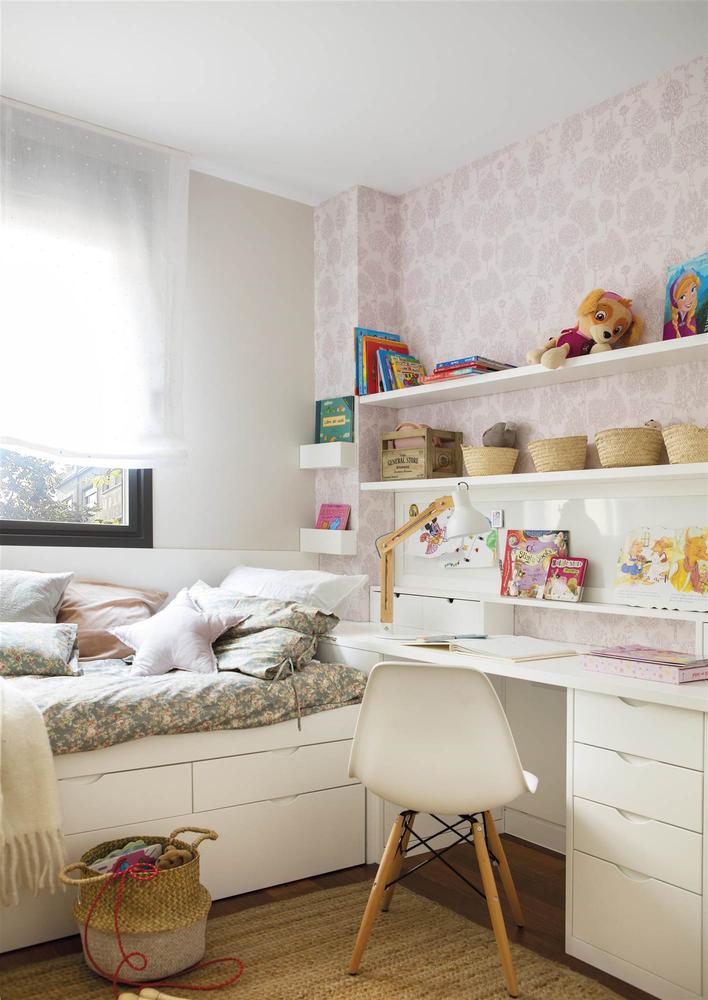 Tricks and ideas to furnish a small children's room