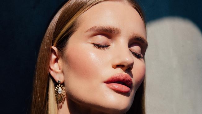 Rosie Huntington-Whiteley talks about how motherhood changed her approach to beauty