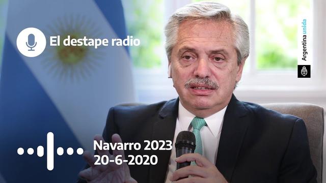 Interview with the President of the Nation, Alberto Fernández, in Navarro 2023, the Destape