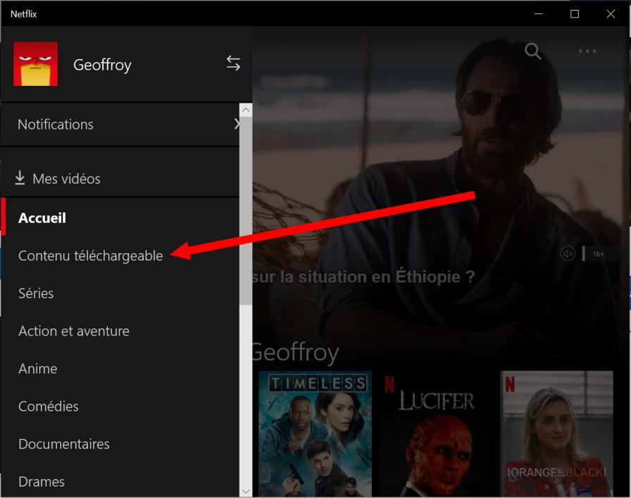 Comment télécharger des épisodes Netflix sur ordinateur ?