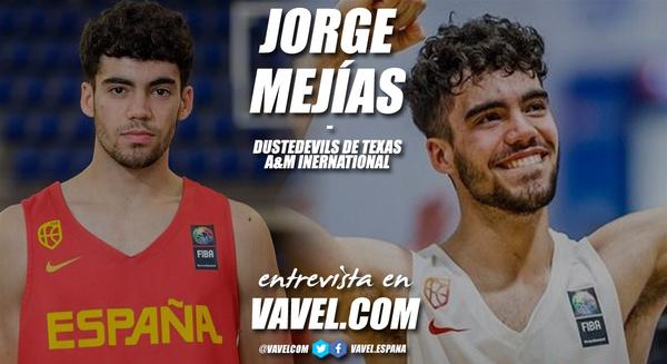 Entrevista. Jorge Mejías: "Mi objetivo es obtener un título universitario y ser jugador profesional de baloncesto"