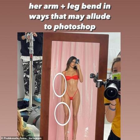 Kendall Jenner, acusada de usar Photoshop para parecer una Barbie
