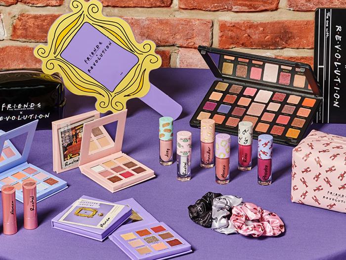 This is the makeup line of Revolution beauty inspired by the series' Friends'.
