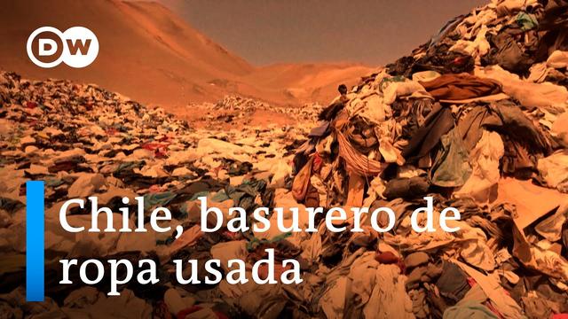 El desierto contaminado: Atacama, invadida por montañas de ropa desechada