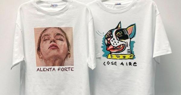 Coge aire: Las camisetas solidarias nacidas durante la pandemia en A Coruña 