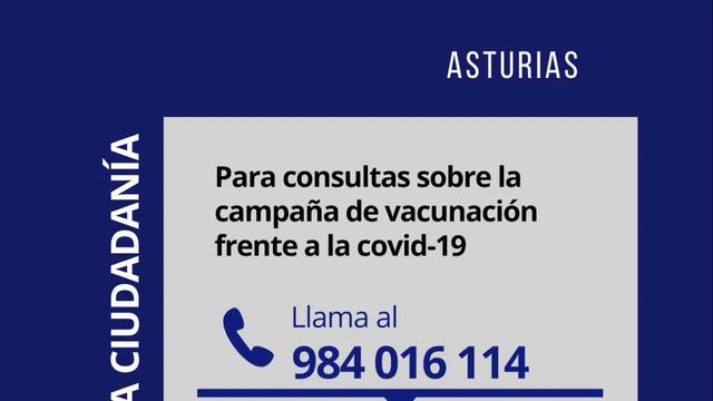 ¿Quiere usted vacunarse frente al covid-19?: así es la llamada de la cita en Asturias