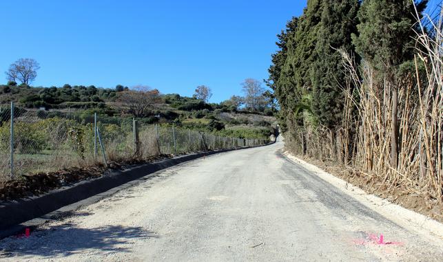 Arrancan las obras del vial que facilitará la conexión entre La Boladilla, Selwo, Las Joyas y Cancelada en Estepona
