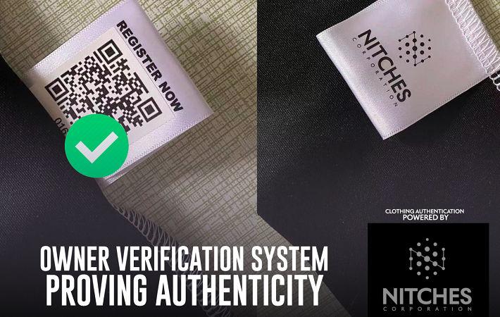  Nitches Launches Game-Changing Verification Technology to Protect Clothing from Counterfeiting and Prove Authenticity