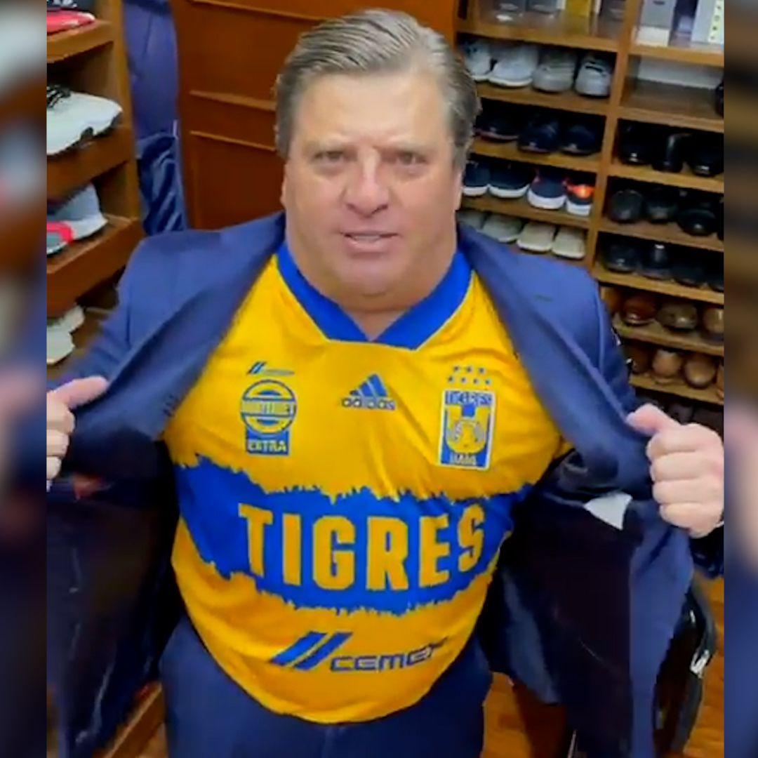 El traje de 30 mil pesos de Miguel Herrera que presumió en su llegada a Tigres 
