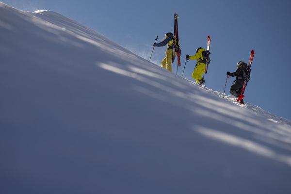 Grifone presents his new Freeride Team in Baqueira Beret