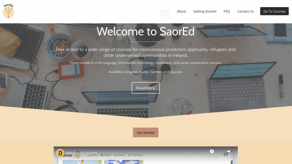 L'Irlande lance une nouvelle plateforme d'apprentissage en ligne pour les réfugiés et les migrants 