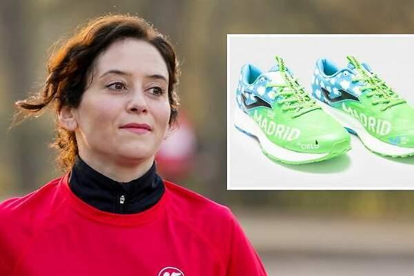  Así son las zapatillas favoritas de Isabel Díaz Ayuso: son Joma y cuestan menos de 100 euros