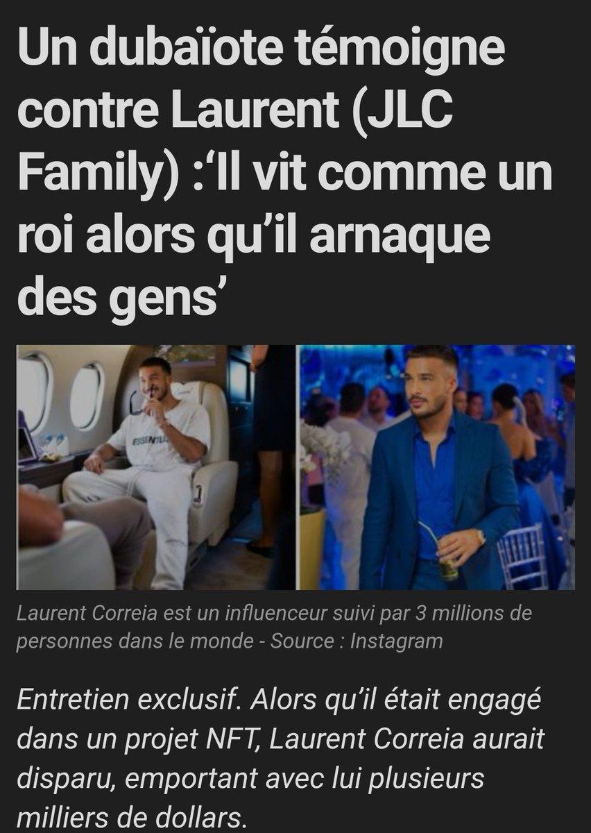 Un dubaïote témoigne contre Laurent (JLC Family) :‘Il vit comme un roi alors qu’il arnaque des gens’