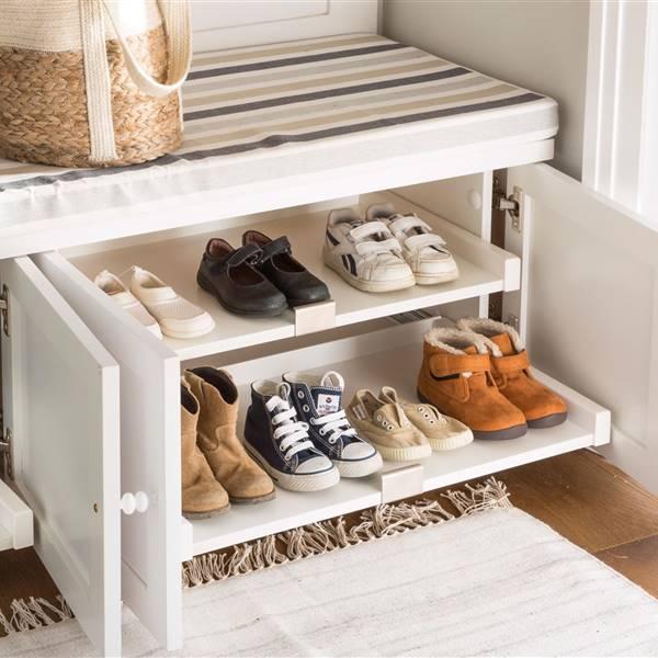 Ideas para organizar los zapatos a la vista o fuera de ella