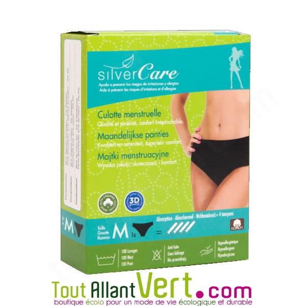 More ecological and comfortable, menstrual panties are a full cardboard