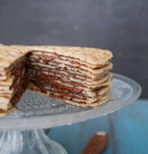 Recipe: How to make a Nutella pancake cake?