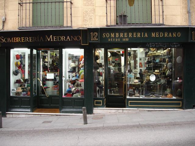 Sombrerería Medrano: la más antigua de Madrid… y de España