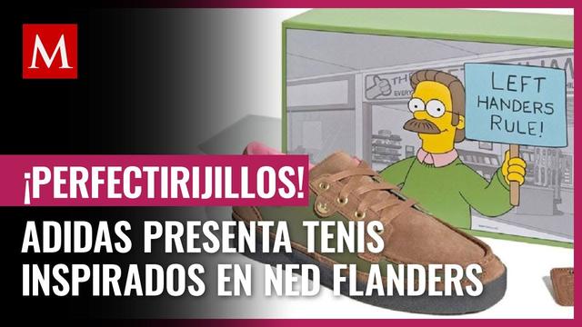 ¡Perfectirijillos! Adidas presenta tenis inspirados en Ned Flanders de 'Los Simpson' 