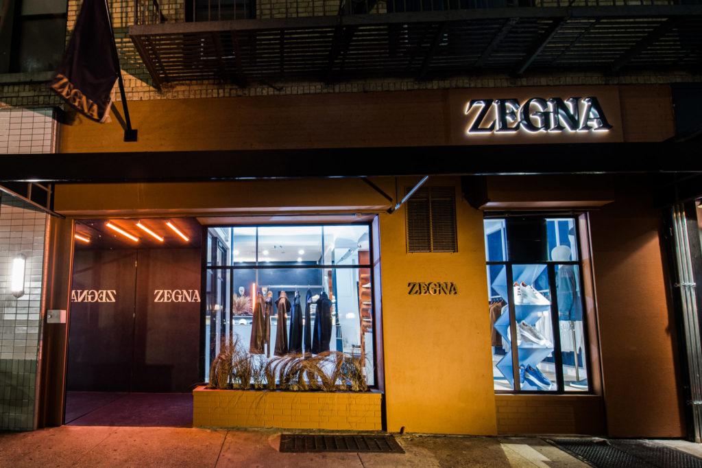 Ermenegildo Zegna redefines the way of shopping with its new fashion laboratory in NY