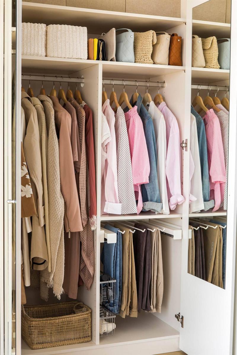 7 trucos para ordenar tu armario cuando sientes que ya no tienes más espacio 