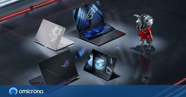 Omicrono ASUS ROG presenta sus portátiles gaming para 2022: nuevas pantallas y mucha potencia para jugar