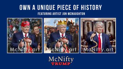  Artist Jon McNaughton to Launch the Trump Legacy NFT Collection 