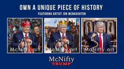  Artist Jon McNaughton to Launch the Trump Legacy NFT Collection