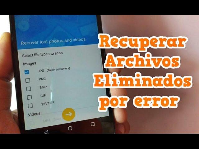 Cómo recuperar archivos eliminados por error de la papelera de Android