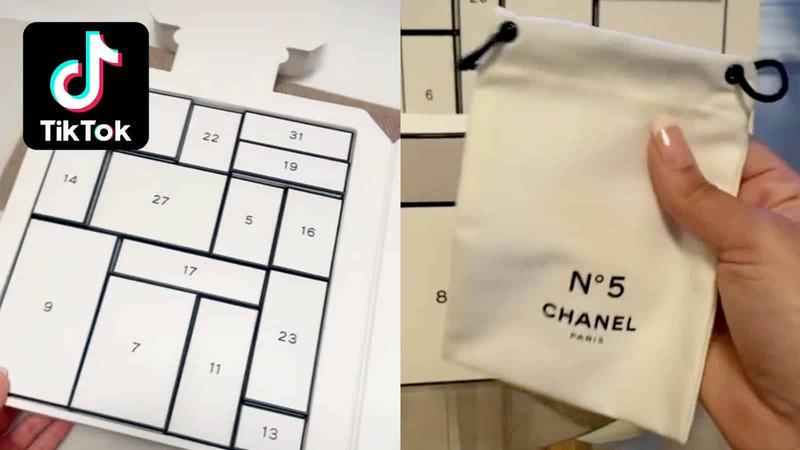 Pourquoi le calendrier de l’Avent Chanel à 700€ devient la risée de TikTok 