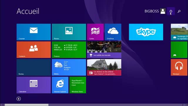 Comment arrêter Windows 8 ?