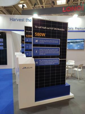 Intersolar 2021 : les panneaux photovoltaïques atteignent et dépassent 700 Wc 