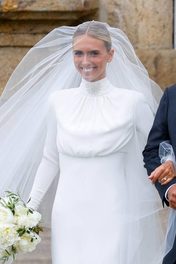 El vestido de novia de Lucía Bárcena y todos los detalles de su boda
