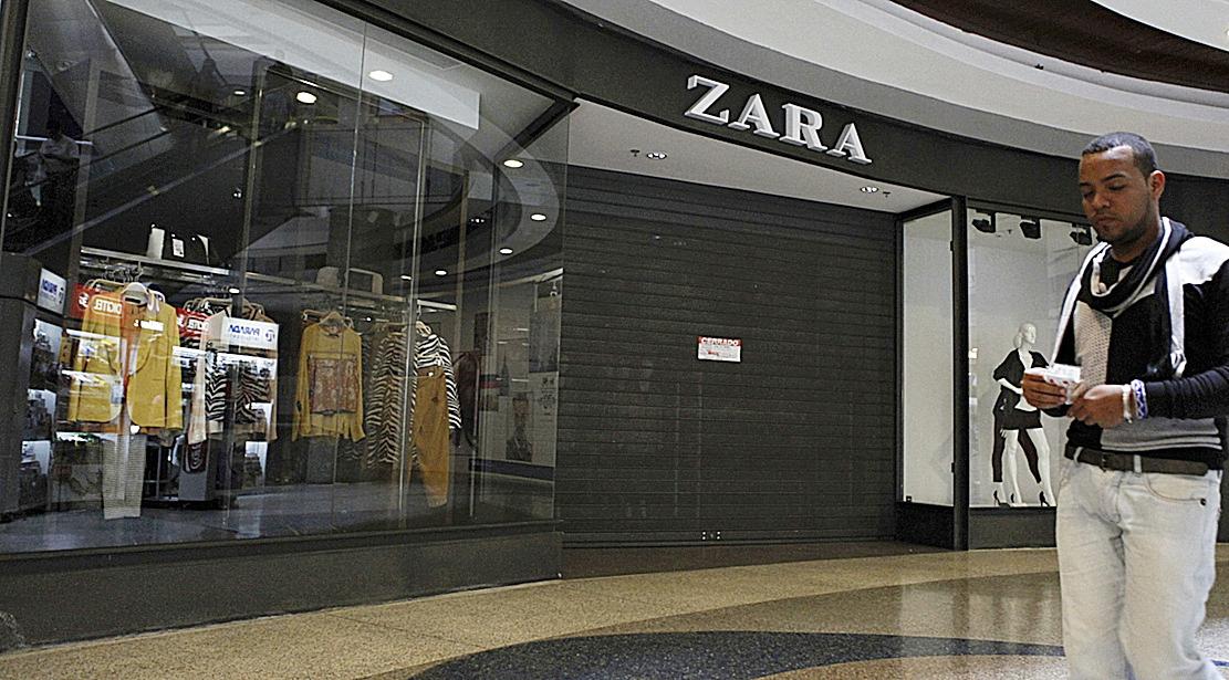 Zara se va de Venezuela
