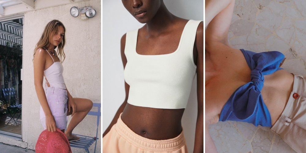 Couture inspiration: Crop tops to sew this summer
