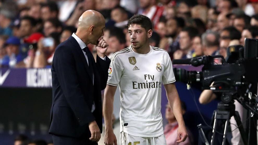 El Real Madrid sufre el riesgo de Zidane de reservar a Fede Valverde 