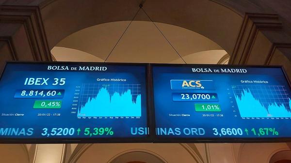 El Ibex recupera los 8.800 puntos animado por el rebote en Wall Street | Crónica de Bolsa