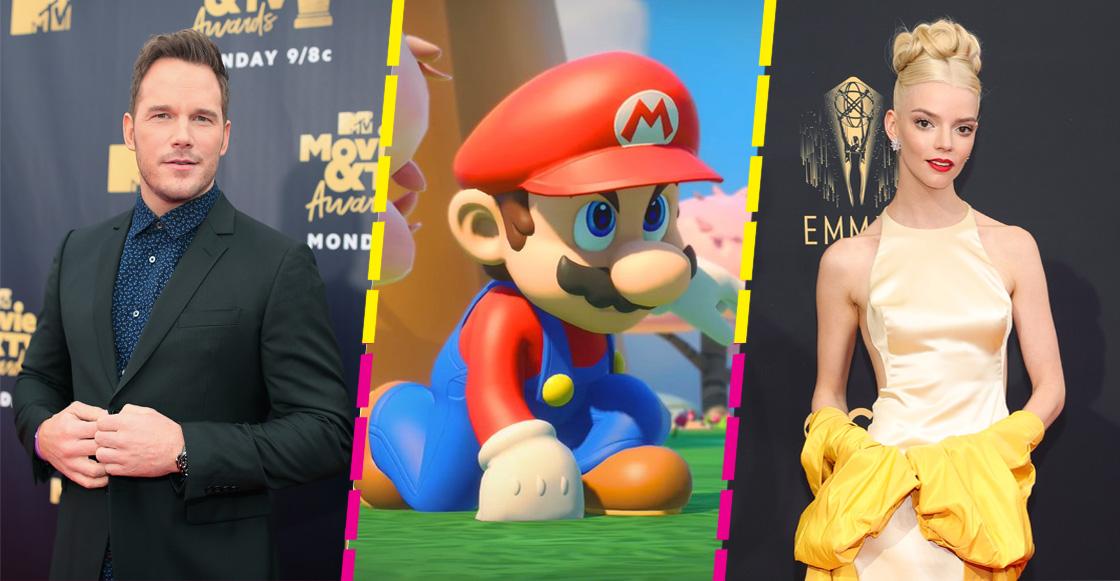 Anya Taylor y Chris Patt confirmados para película de Mario Bros 